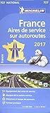 Carte France Aires De Service Sur Autoroutes 2017