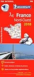 Carte France Nord Ouest Michelin 2018