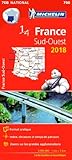 Carte France Sud Ouest Michelin 2018