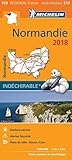 Carte Normandie Michelin 2018