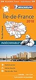Carte Iledefrance Michelin 2018