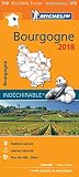 Carte Bourgogne Michelin 2018