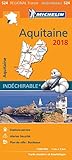 Carte Aquitaine Michelin 2018