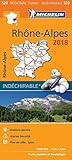 Carte Rh%C3%B4ne Alpes Michelin 2018