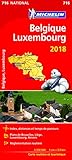 Carte Belgique, Luxembourg Michelin 2018
