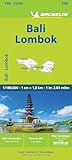 Carte Bali Lombok Michelin