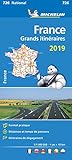Carte France Grands Itin%C3%A9raires Michelin 2019