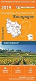 Carte Bourgogne Michelin 2019