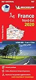 Carte France Nordest Michelin 2020