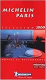 Michelin Paris Selection 2000 Htels Restaurants