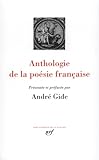 Gide Anthologie De La Posie Franaise