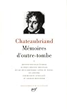 Chateaubriand Mmoires Doutretombe Tome 1 Livres 1 24