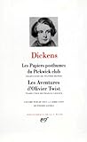 Charles Dickens Les Papiers Posthumes Du Pickwickclub Les Aventures Doliver Twist