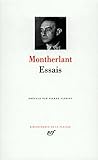Montherlant Essais