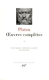 Platon. Oeuvres complètes. Tome 1/2 (La Pléiade)