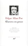 Poe Oeuvres En Prose