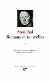Stendhal Romans Et Nouvelles Tome 1