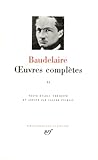 Baudelaire Oeuvres Compltes Tome 2