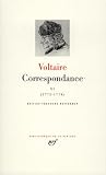 Voltaire Correspondance Juillet 1772 Decembre 1774 Tome 11