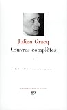 Gracq Oeuvres Compltes Tome 1