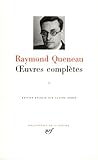 Queneau Oeuvres Compltes Tome 1