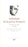 Anthologie De La Posie Franaise Tome 2 Du Xviiie Au Xxe Siecle