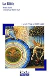 La Bible : Textes Choisis
