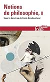 Notions de philosophie, Tome II