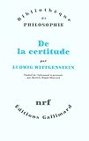 De La Certitude