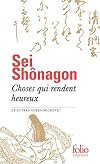 Choses qui rendent heureux et autres notes de chevet