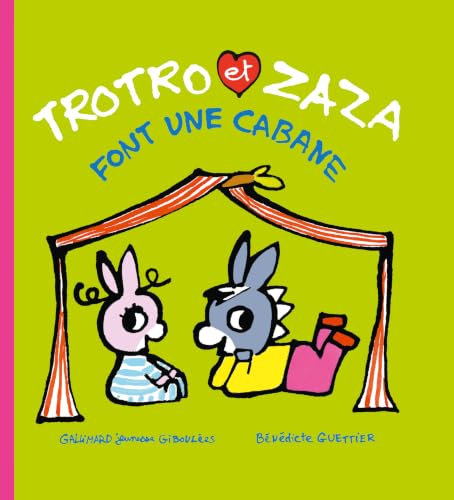 Trotro et Zaza font une cabane