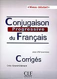 Conjugaison Progressive Du Francais   Niveau D%C3%A9butant   Corrig%C3%A9s