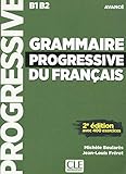 Grammaire Progressive Du Fran%C3%A7ais   Niveau Avanc%C3%A9   Livre + Cd   2%C3%A8me %C3%A9dition Nouvelle Couverture