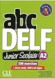 Abc Delf Junior Scolaire   Niveau A2   Livre + Dvd + Livre Web   2%C3%A8me %C3%A9dition