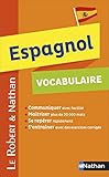 Vocabulaire Espagnol Robert Nathan