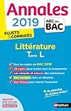 Annales Abc Du Bac 2019   Litt%C3%A9rature Term L