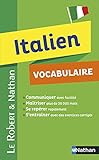 Vocabulaire Italien Robert Nathan