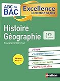 Abc Du Bac Excellence Histoire G%C3%A9ographie 1re   La Mention En Plus   Nouveau Bac