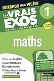 Interros Des Lyc%C3%A9es Maths 1re   Les Vrais Exos   Nouveau Bac