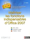 Ma%C3%AEtriser Les Fonctions Indispensables D'office 2007