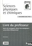 Sciences Physiques Et Chimiques 2e Bac Pro