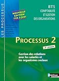 Processus 2   Gestion Des Relations Avec Les Salari%C3%A9s Et Les Organismes Sociaux   Bts Cgo 2e Ann%C3%A9e