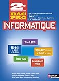 Informatique Office 2010   Pgi 2e Bac Pro Gestion %E2%80%93 Administration %E2%80%93 Commerce %E2%80%93 Vente %E2%80%93 Arcu