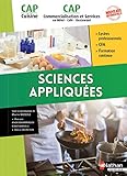 Sciences Appliqu%C3%A9es   Cap Cuisine Et Cap Commercialisation Et Services En Hrc