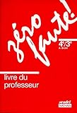 Zro Faute Niveau 2 Professeur Dition 1992