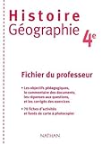 Histoire Gographie 4e Fichier Du Professeur