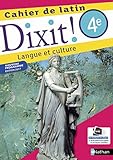 Dixit Cahier De Latin 4e