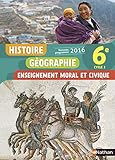 Histoire, G%C3%A9ographie, Enseignement Moral Et Civique (emc) 6e   Nouveau Programme 2016