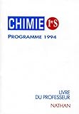 Chimie 1ere S Livre Du Professeur Programme 1994