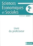 Sciences Economiques Et Sociales 2e Livre Du Prof